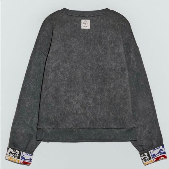 BNWT Zara x Keith Haring Mickey Mouse sweater M - Picture 5 of 6